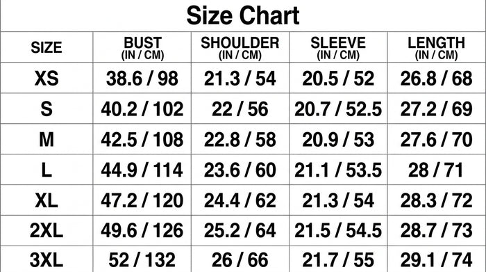 Size Guide