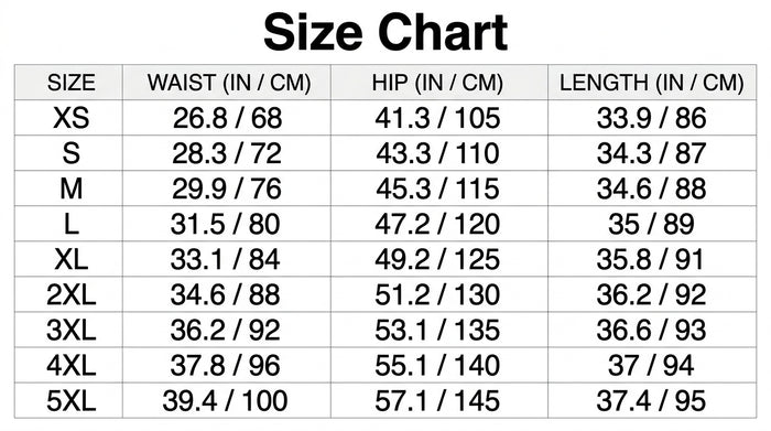 Size Guide