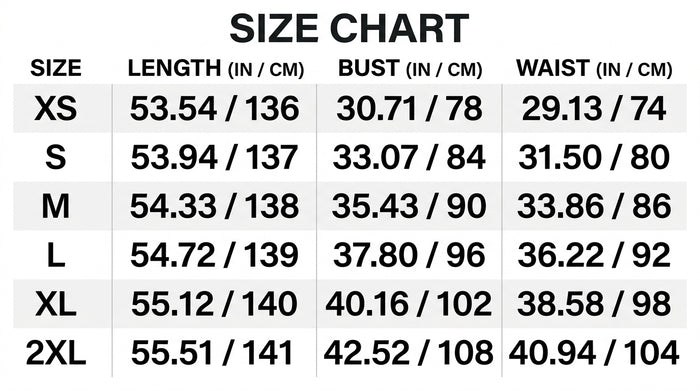 Size Guide