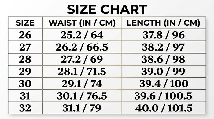 Size Guide