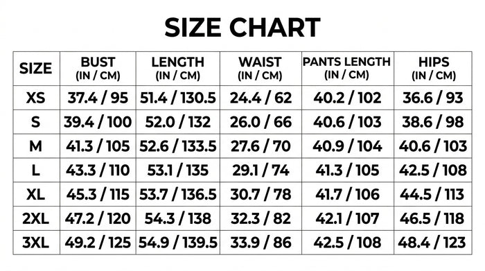 Size Guide