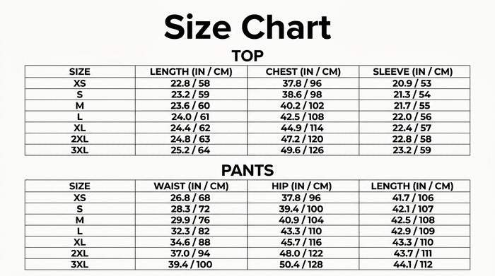 Size Guide