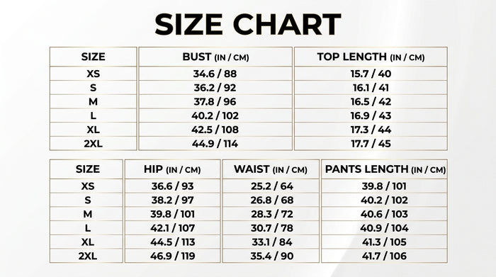 Size Guide