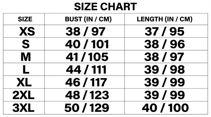 Size Guide
