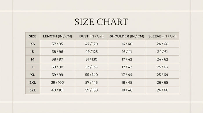 Size Guide