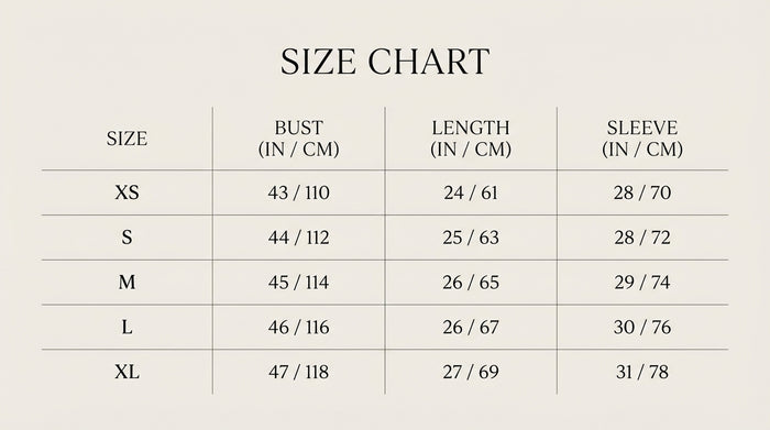 Size Guide