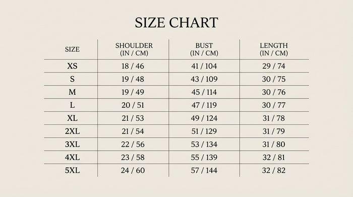 Size Guide