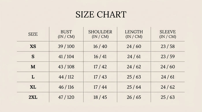Size Guide