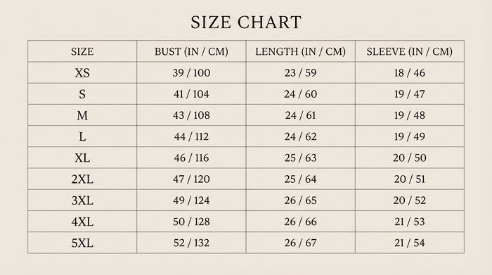 Size Guide