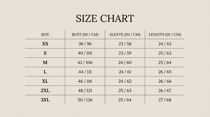 Size Guide