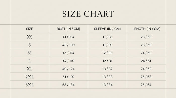 Size Guide