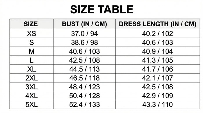 Size Guide
