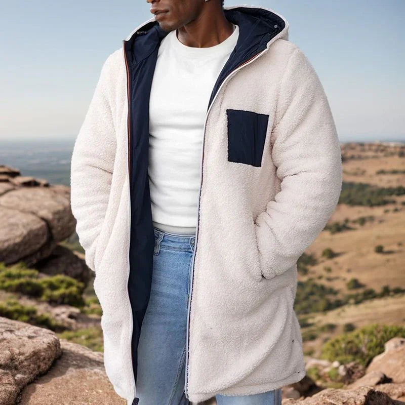 Men’s 2-in-1 Dual-Sided Jacket with Thermal Insulation – Maximum Warmth and Style for Extreme Cold