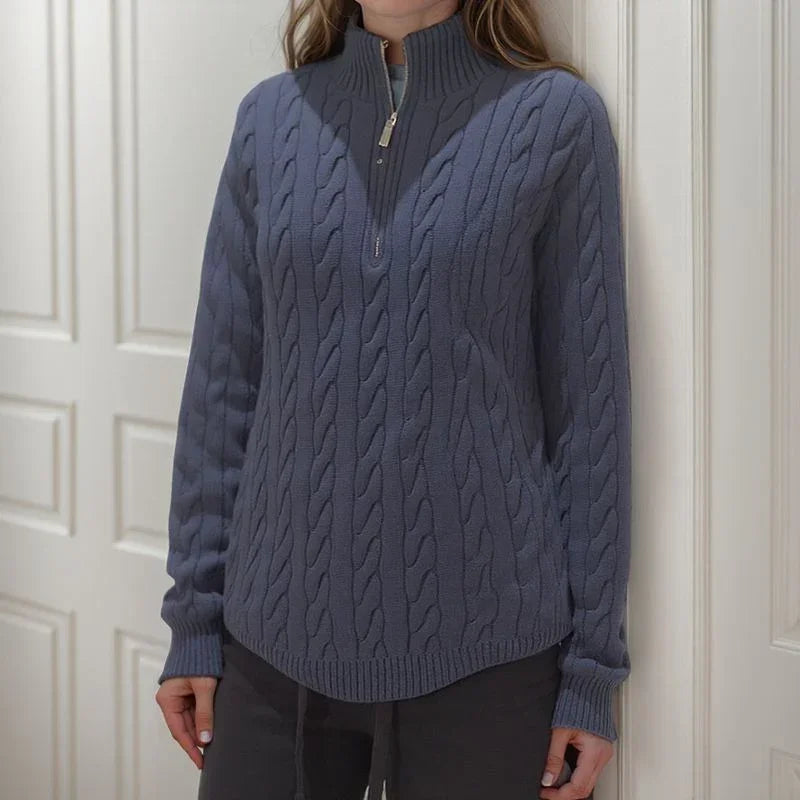 Mathilde™ Knitted Sweater with Turtleneck / The Versatile Piece for Winter Looks with Presence!