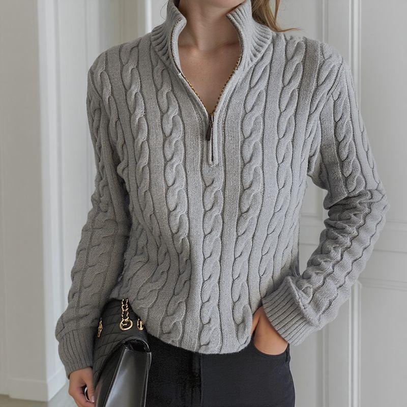 Mathilde™ Knitted Sweater with Turtleneck / The Versatile Piece for Winter Looks with Presence!
