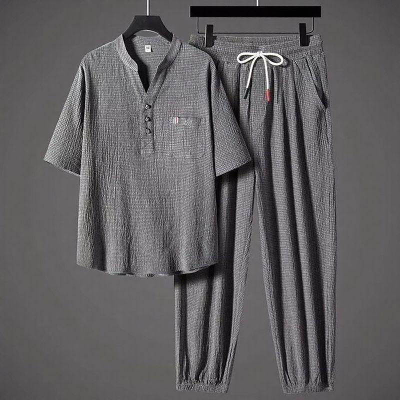 [🔥Last Day of the Promotion – Buy 1, Get 1 FREE!]  Sartori™ Set in Premium Viscose with Elegant Collar / The Meeting Point Between Comfort and Class!