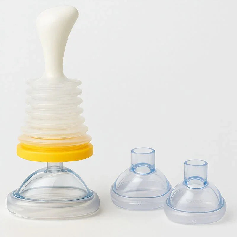 Anti-Suffocation Rescue Mask with Pressure Pump / Practicality and Safety at Your Fingertips!