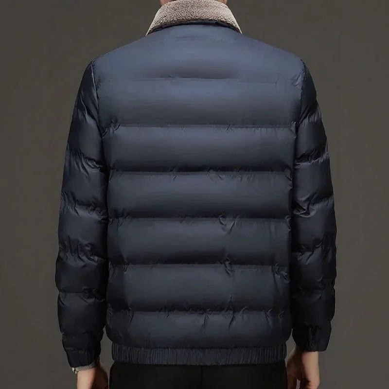 Montreux™ Jacket with Textured Collar and Thermal Insulation / Total Protection Against Cold and Rain with Sophisticated Style!