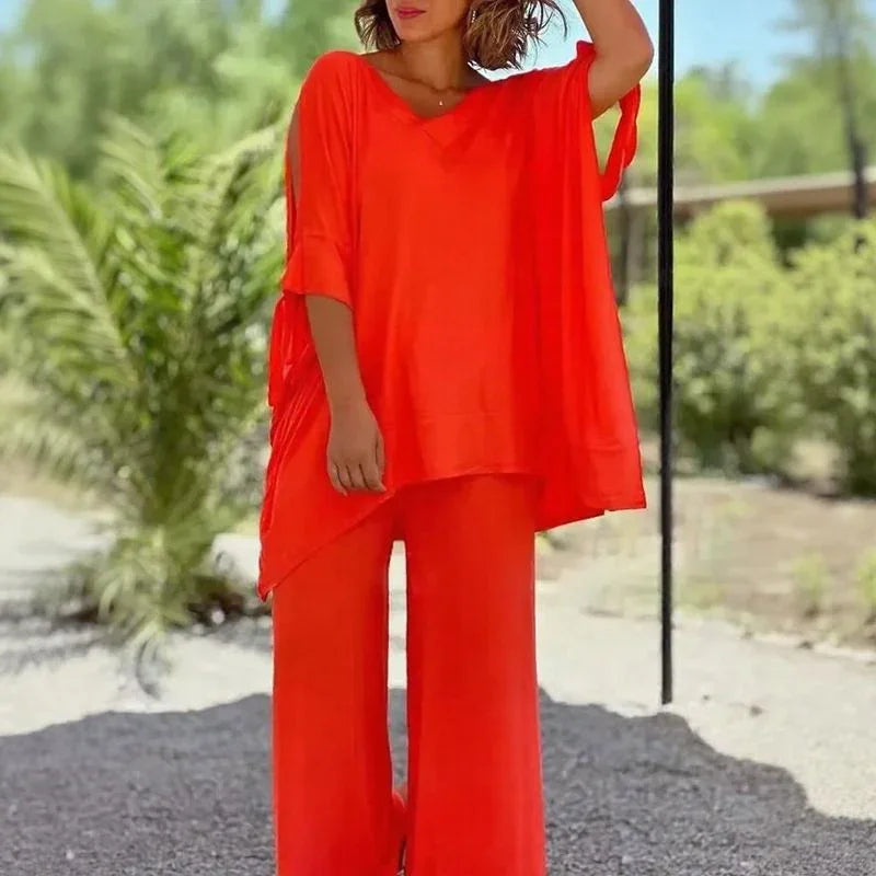 Splendor™ Set in Premium Viscose Knit with a silky feel / Lightweight and Flowing Fit for Absolute Comfort!