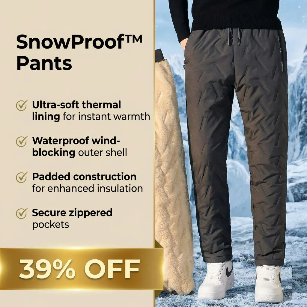 SnowProof™ Pants with Ultra-Soft Thermal Lining