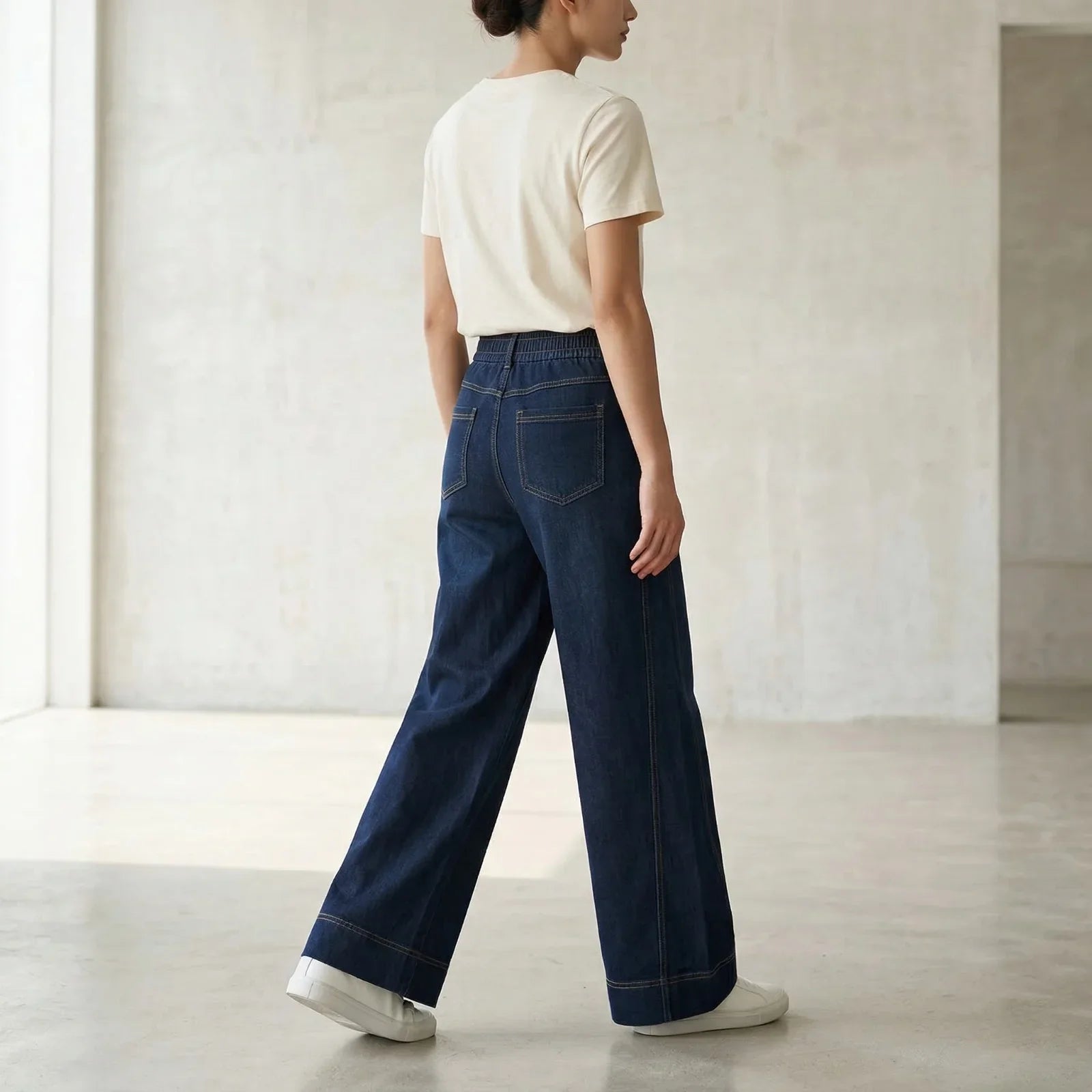 Atlanta™ Pants with Straight Cut and Adjustable Waist