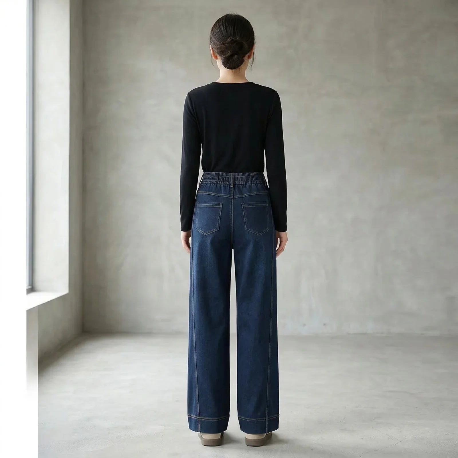 Atlanta™ Pants with Straight Cut and Adjustable Waist