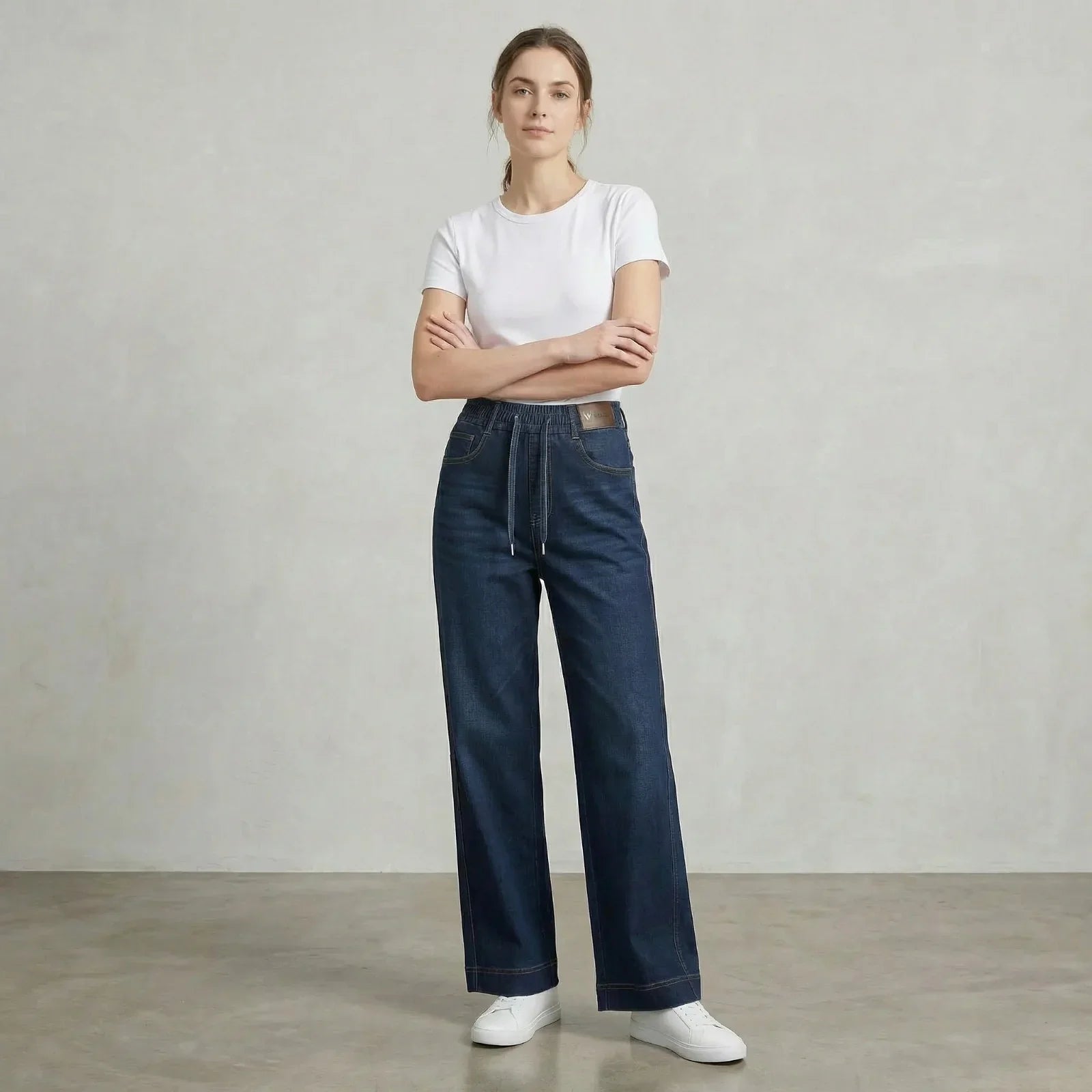 Atlanta™ Pants with Straight Cut and Adjustable Waist