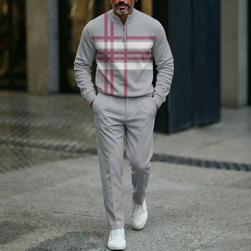 Hamburg™ Set with Half-Zip Collar and Straight Fit