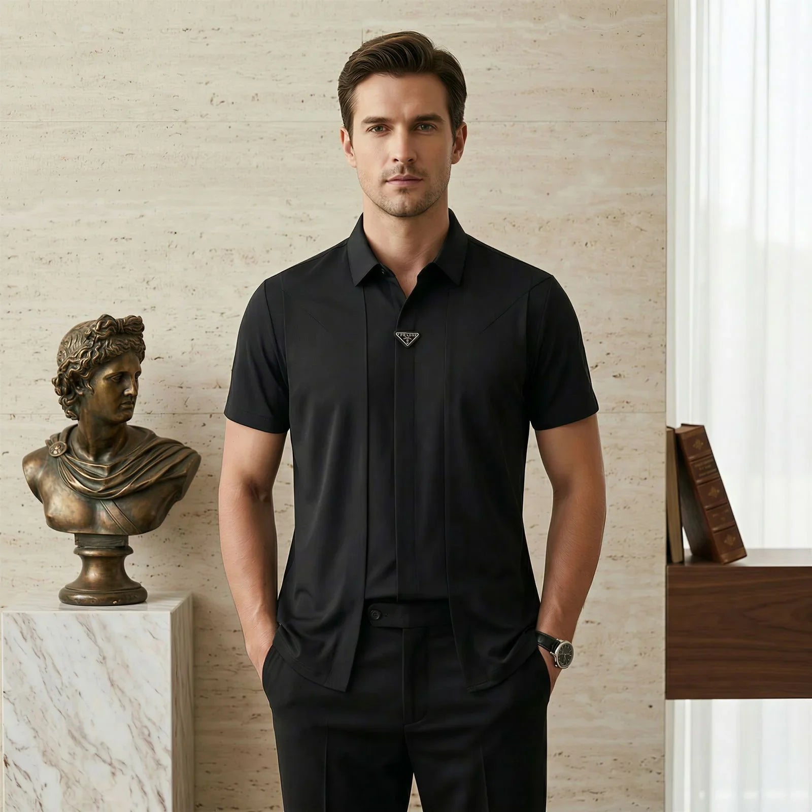 DualLayer™ Shirt with a 2-in-1 Design and Instant Fit!