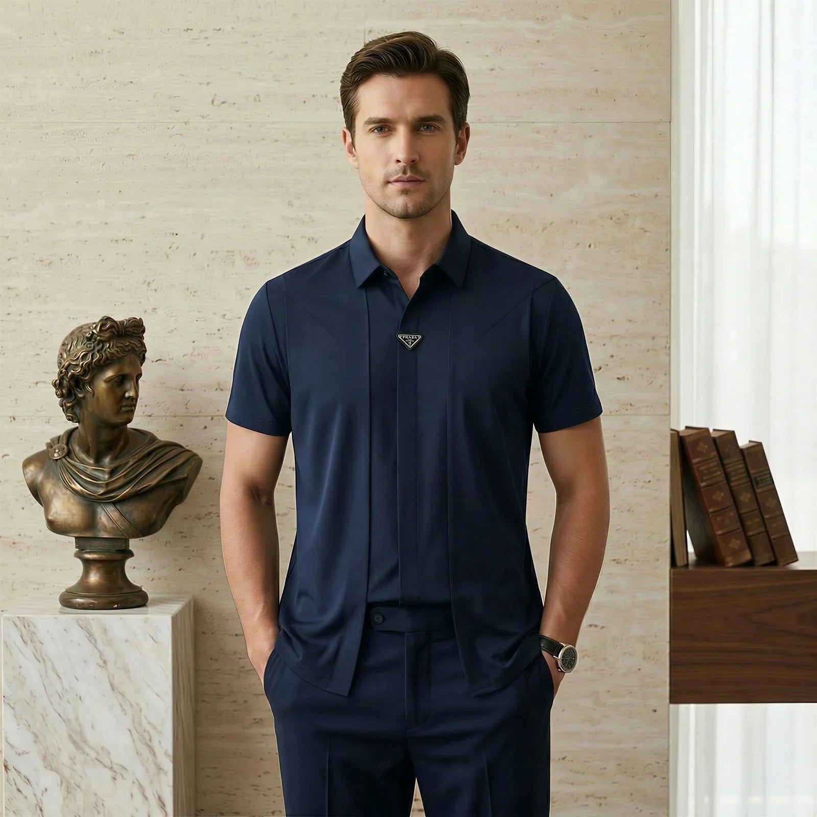 DualLayer™ Shirt with a 2-in-1 Design and Instant Fit!