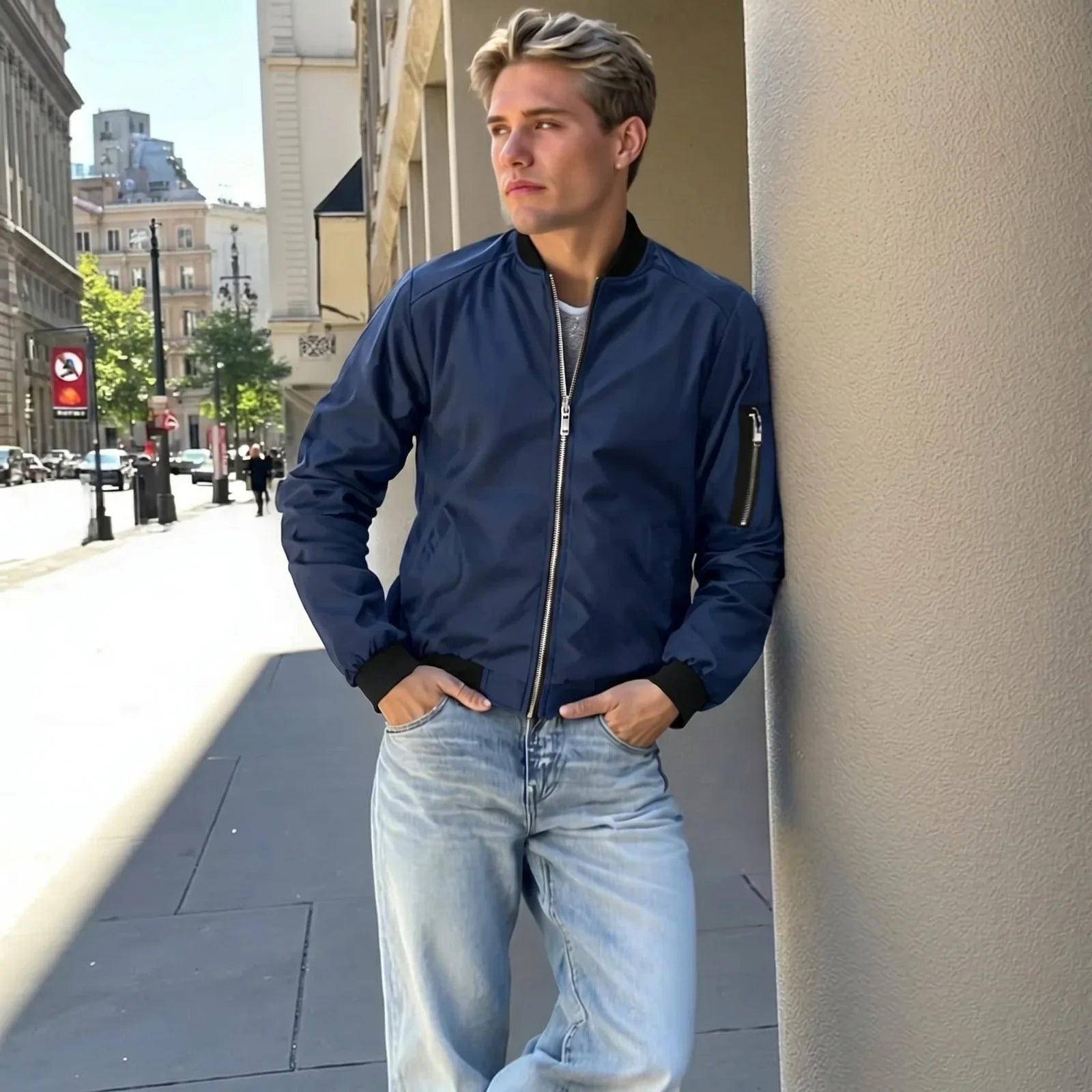 Dallas™ Urban-Style Bomber Jacket