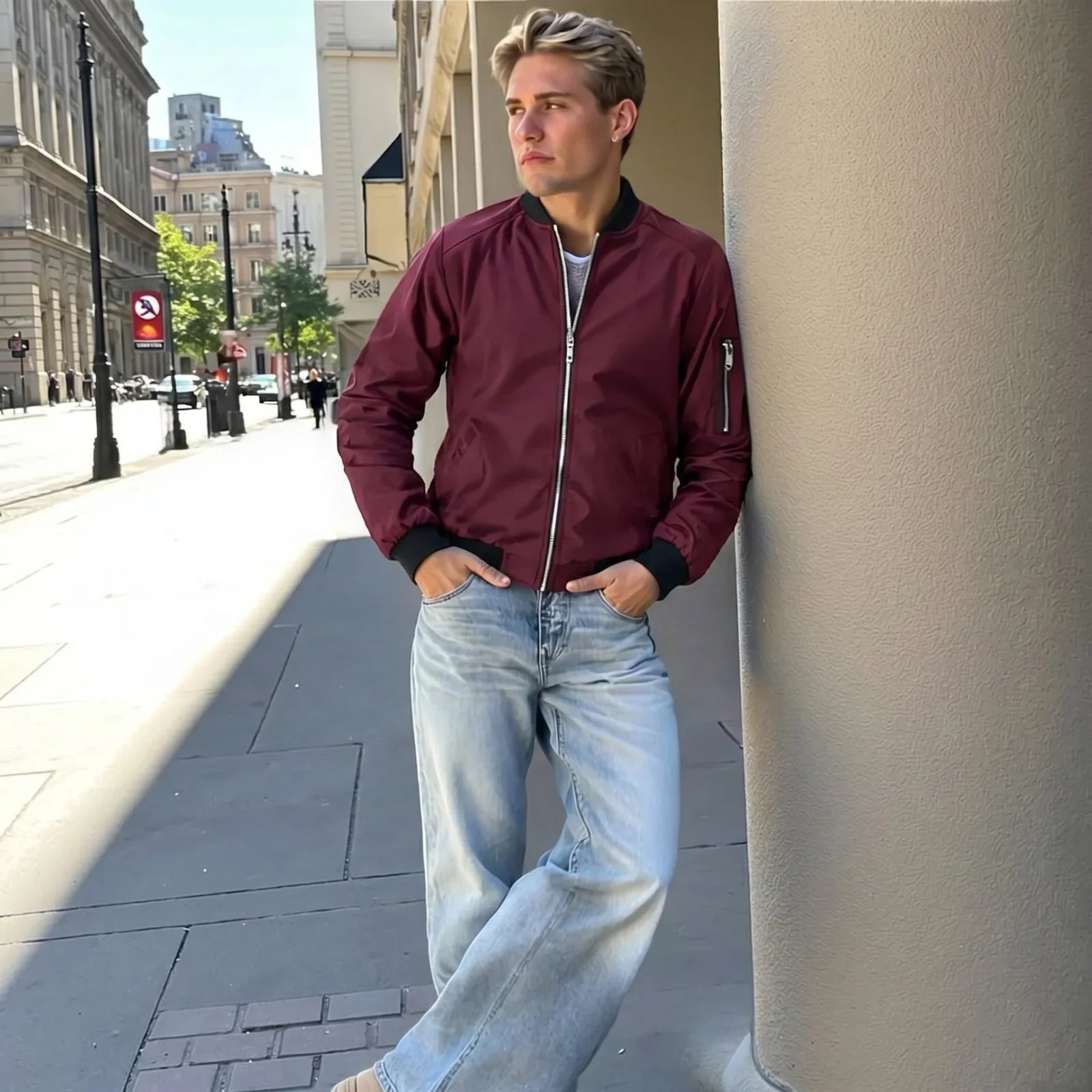 Dallas™ Urban-Style Bomber Jacket