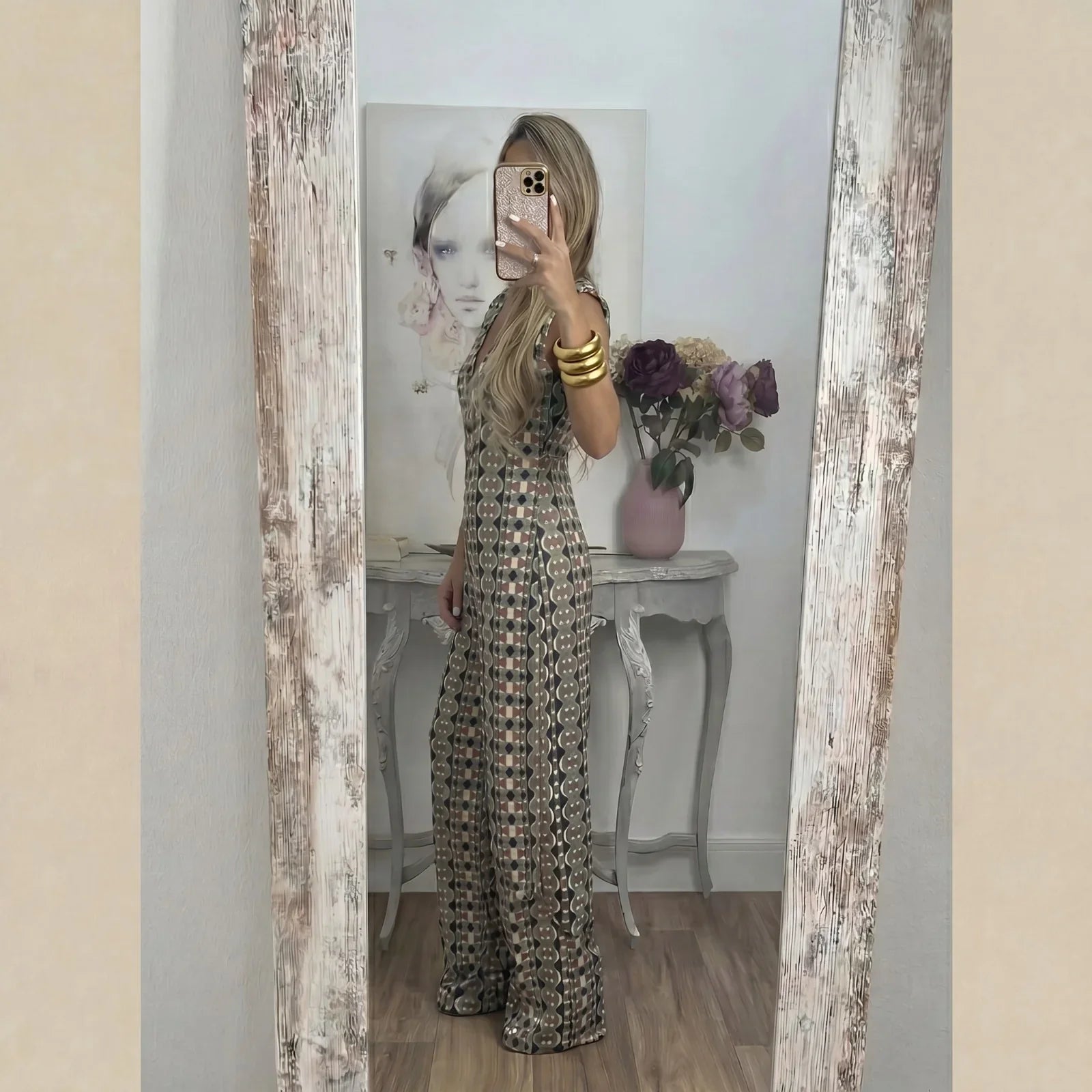 Nairobi™ Set with Geometric Print and Wide Fit