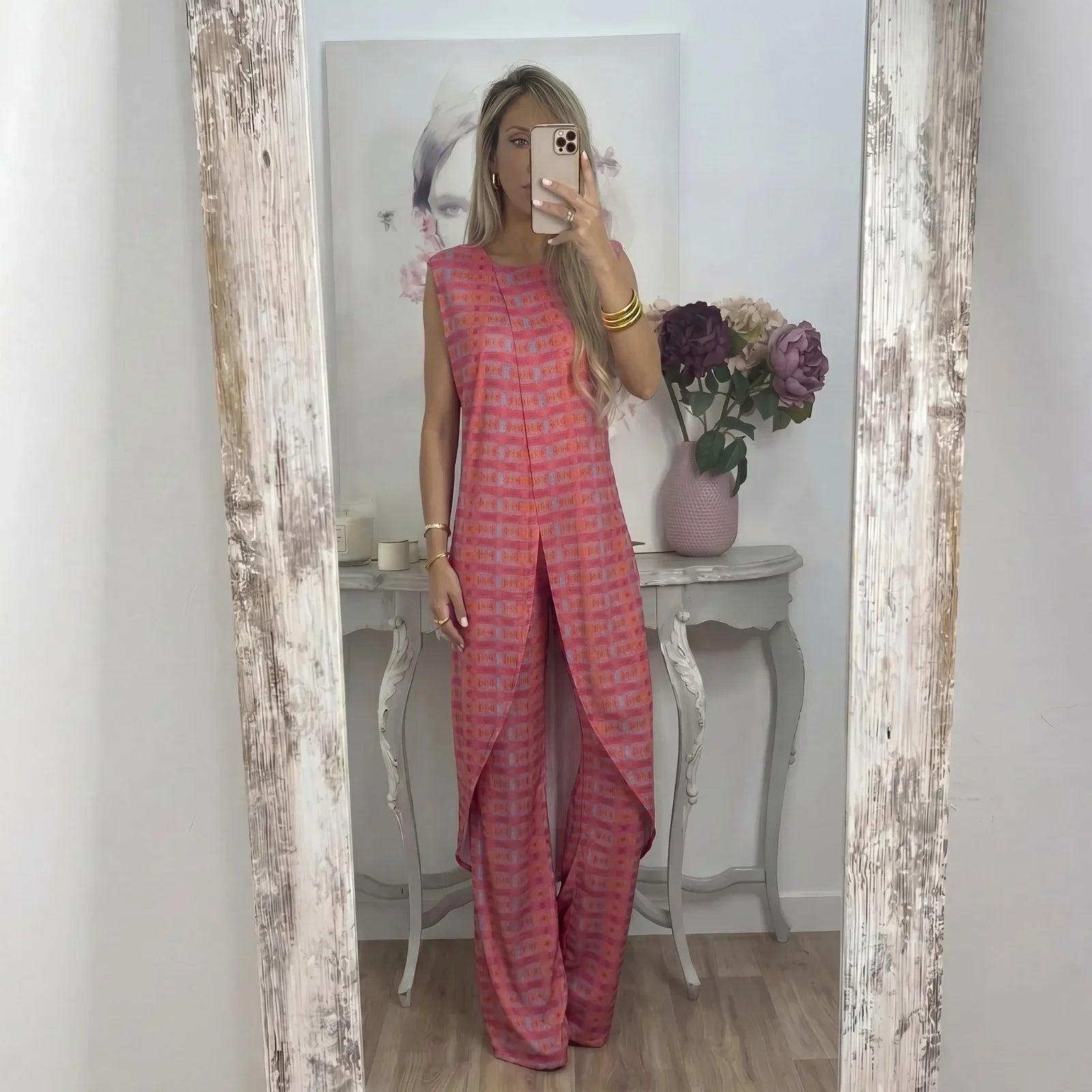 Nairobi™ Set with Geometric Print and Wide Fit
