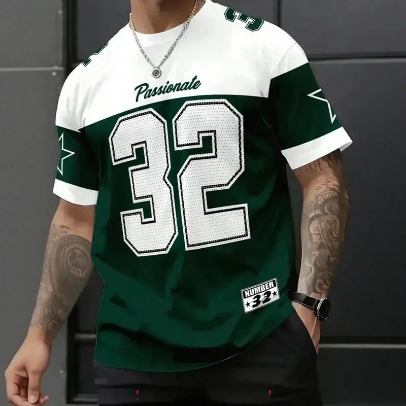 Endzone™ T-Shirt in Premium Knit with a Streetwear Jersey Style