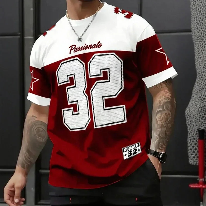Endzone™ T-Shirt in Premium Knit with a Streetwear Jersey Style