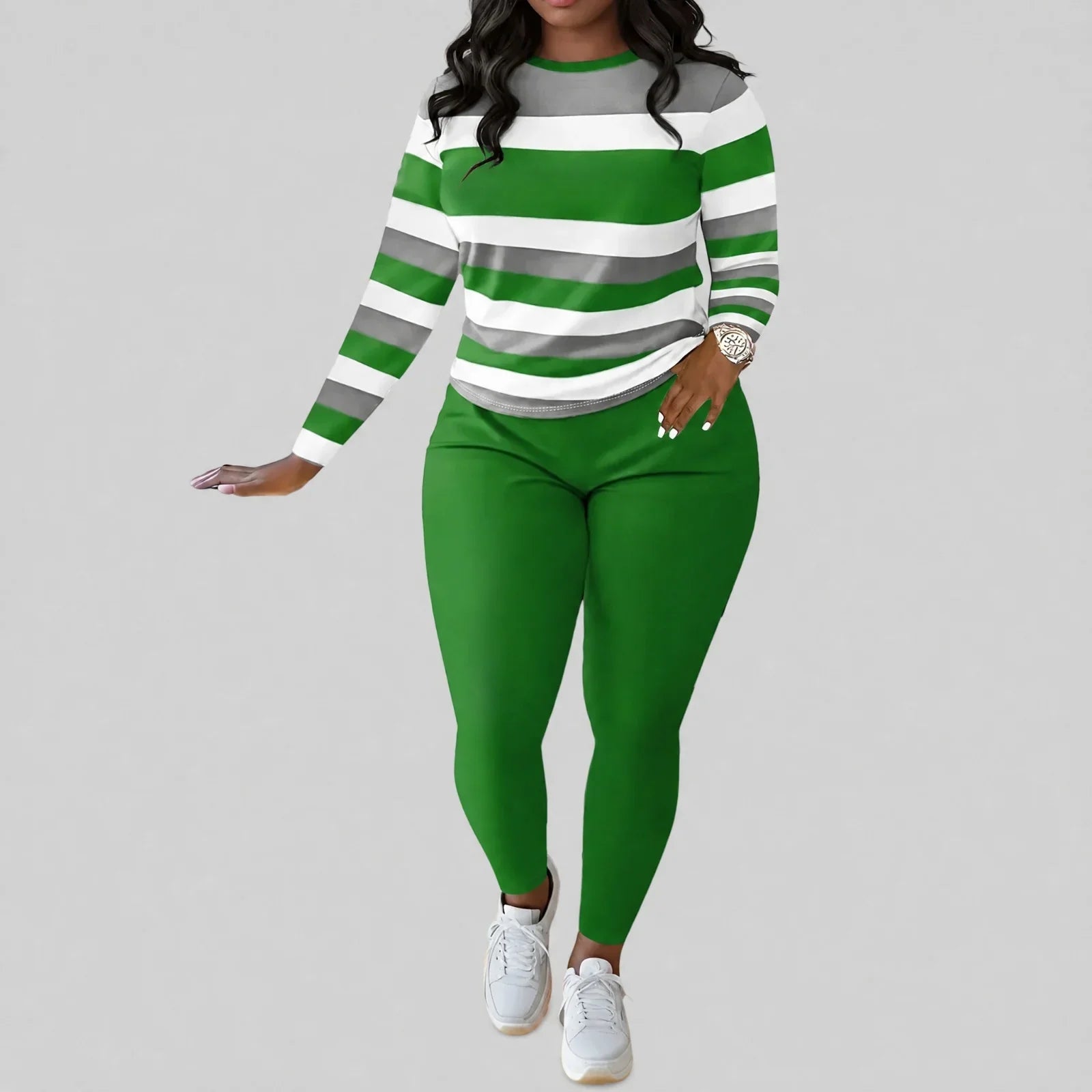 Alice™ Set with Striped Print and Sculpting Fit