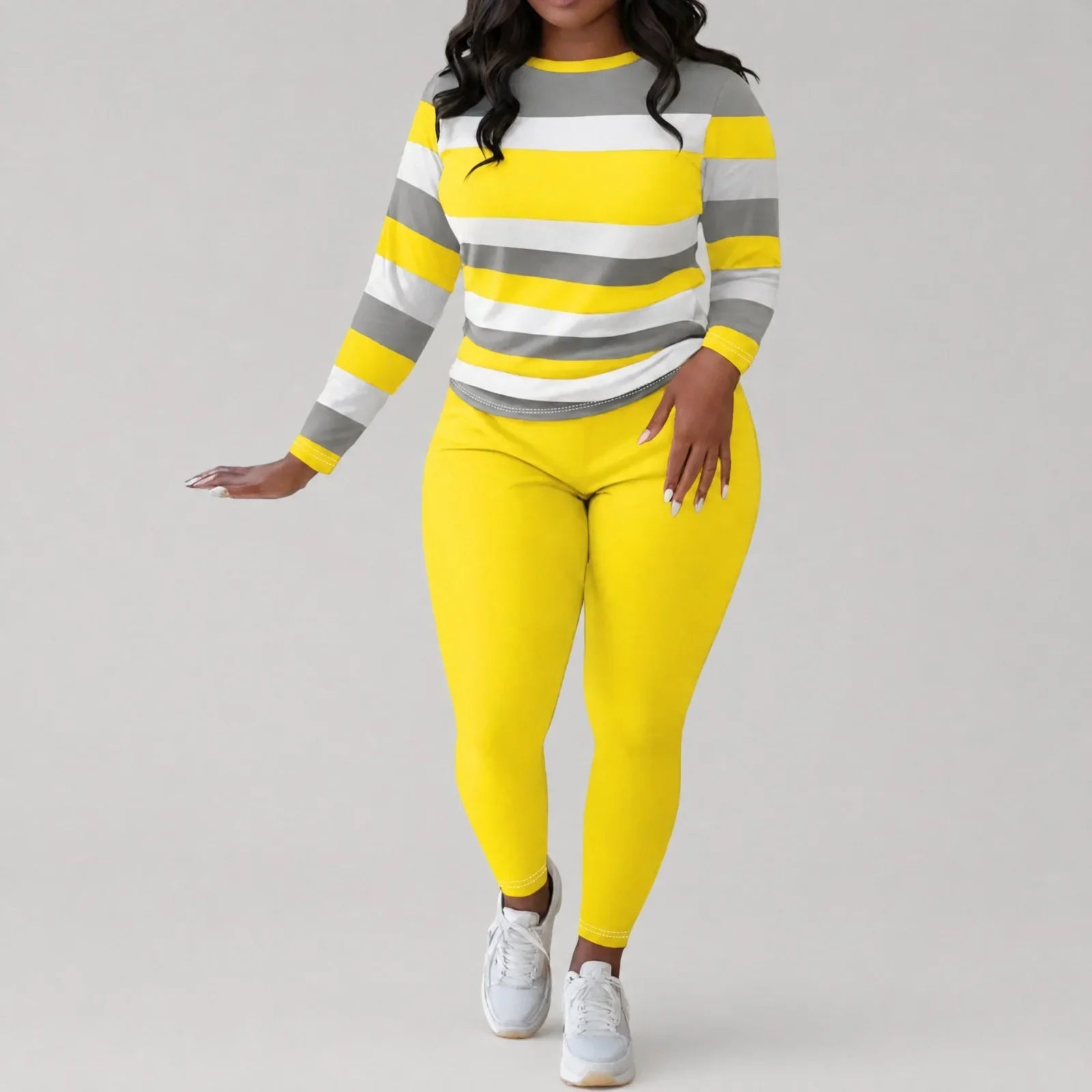 Alice™ Set with Striped Print and Sculpting Fit
