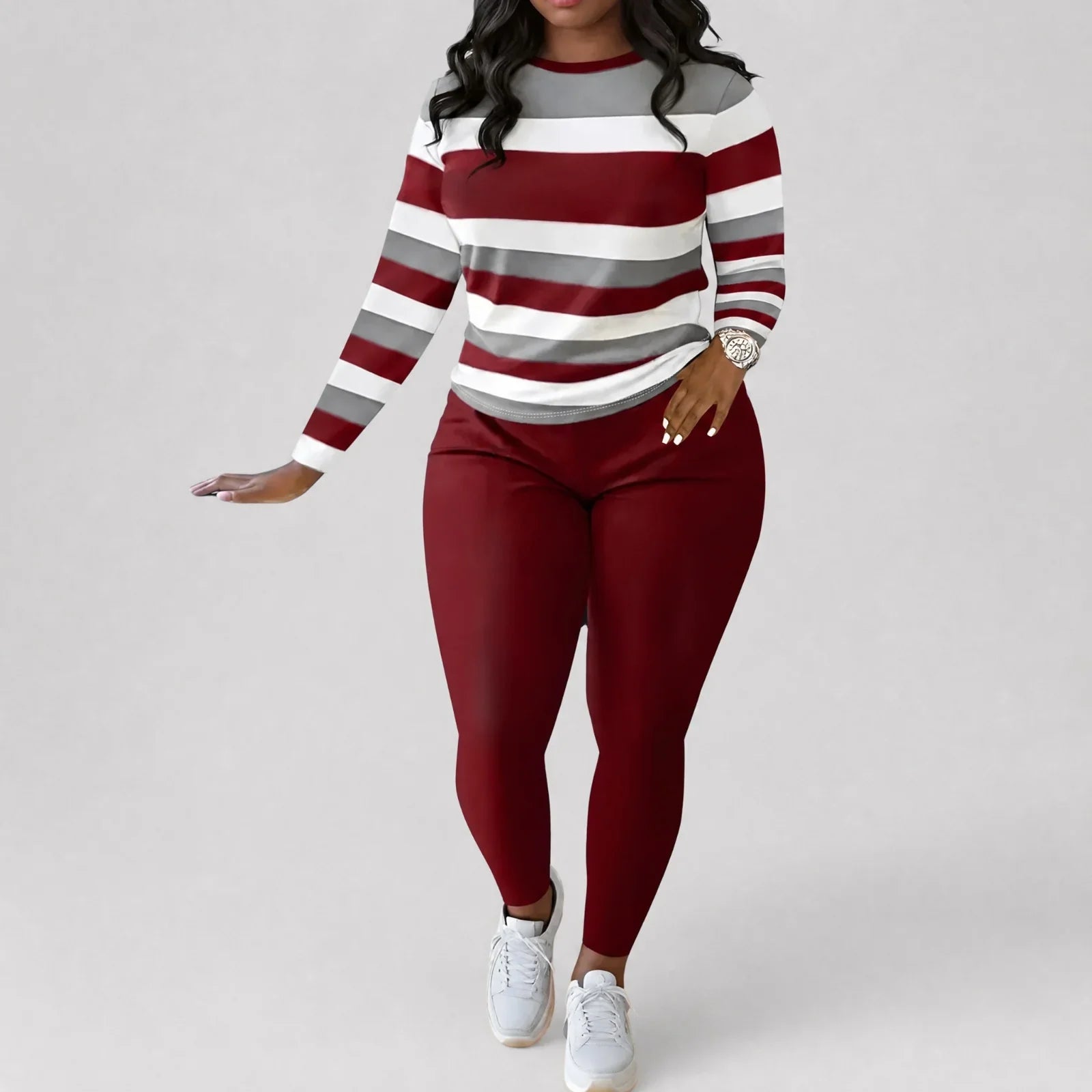 Alice™ Set with Striped Print and Sculpting Fit