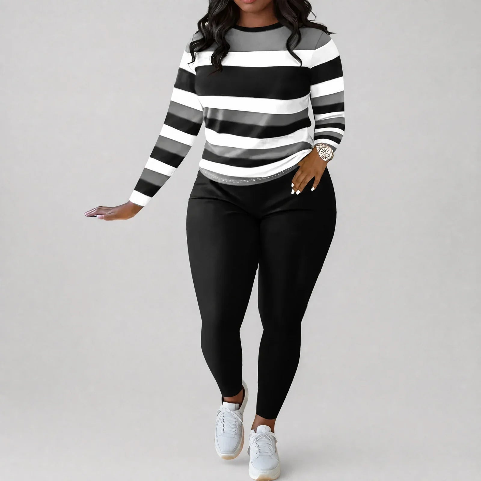 Alice™ Set with Striped Print and Sculpting Fit