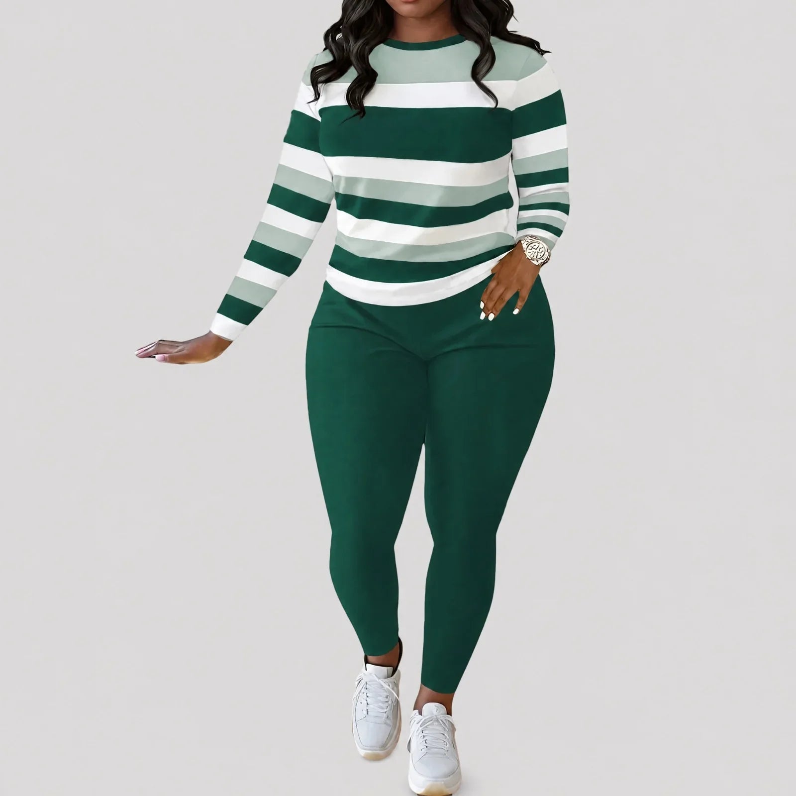 Alice™ Set with Striped Print and Sculpting Fit