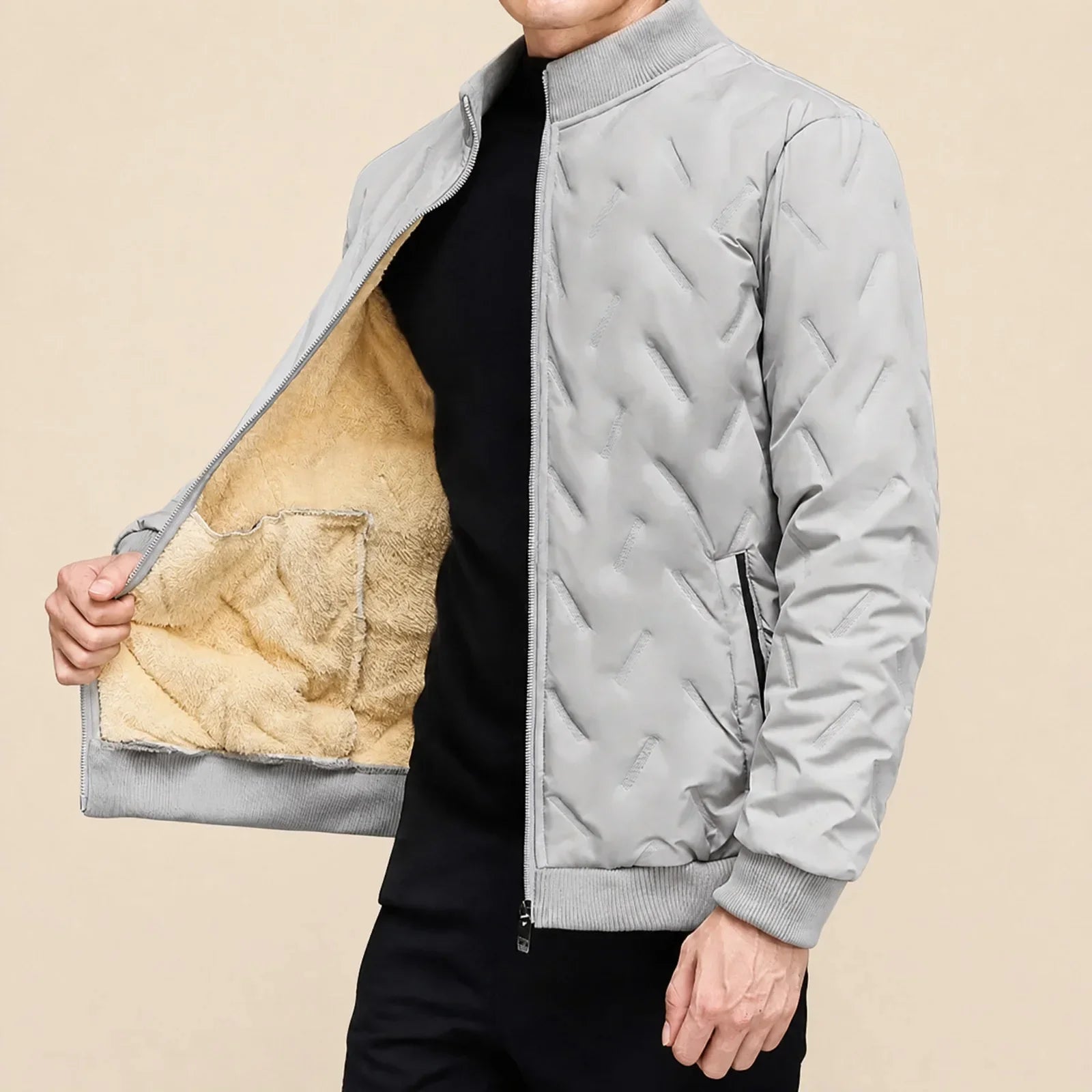 Bergen™ Quilted Puffer Jacket with Sherpa Lining