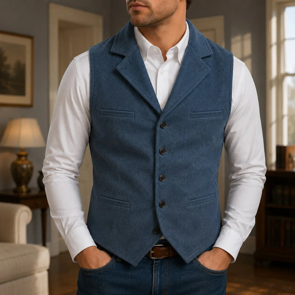 Harrison™ Vest with Classic Structure and Tailored Fit