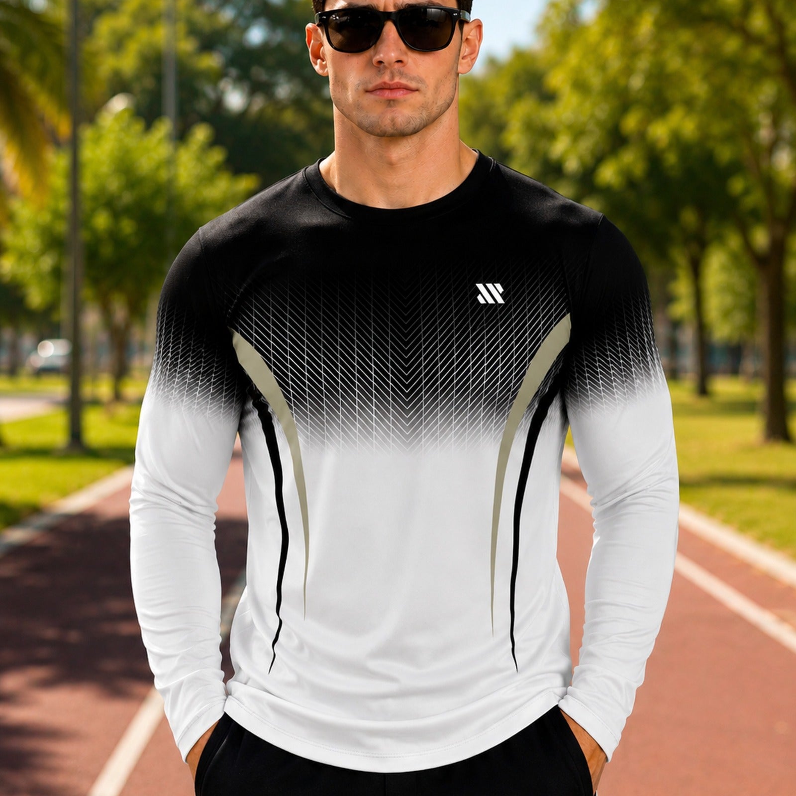 Valen™ Long Sleeve Sports Shirt with UV Protection