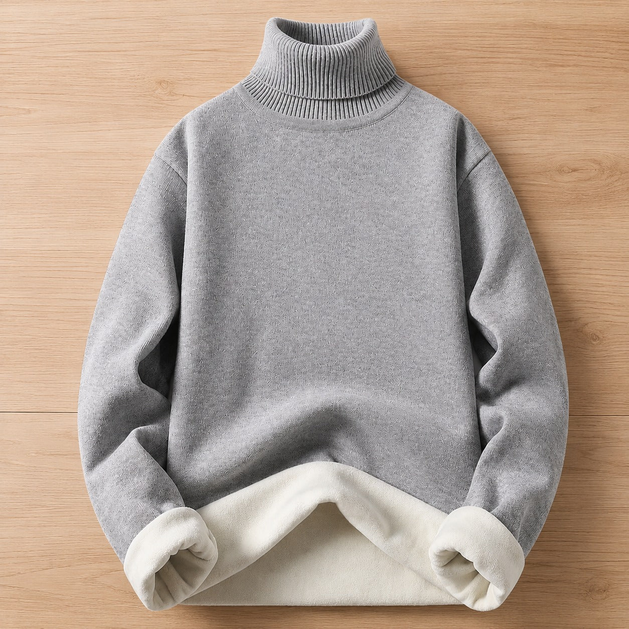Vermont™ Turtleneck Sweater with Velvet-Lined Interior