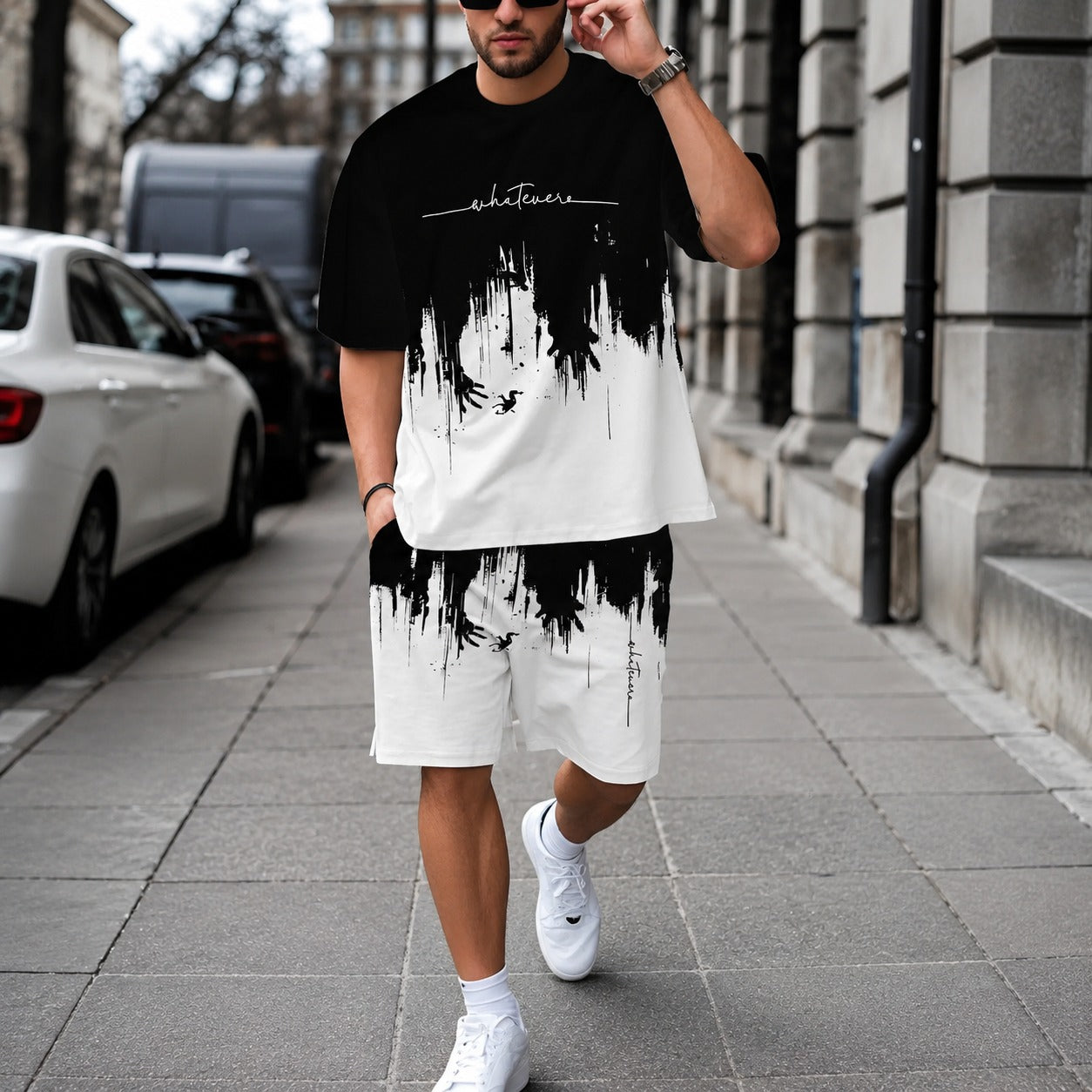 Kingston™ Premium Knit Set with Artistic Print