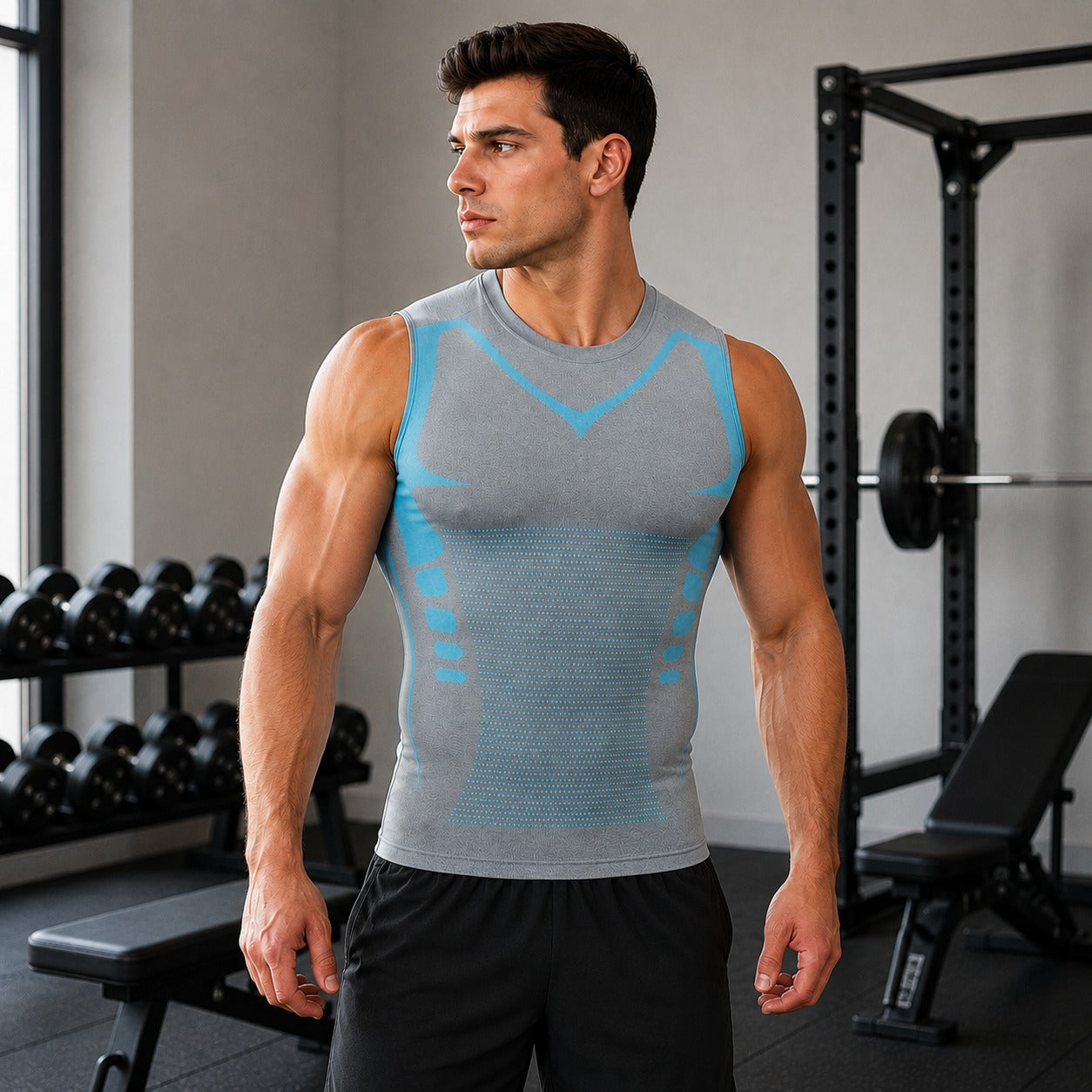 🔥 BUY 1 GET 1 FREE 🔥 Spartan™ Shaping Tank Top with Body-Contouring Fit and Breathable Knit