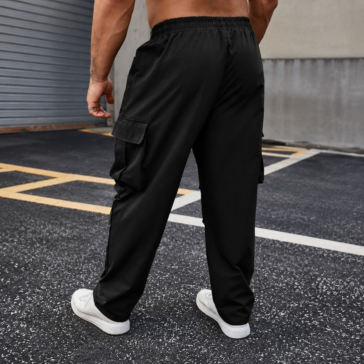 Pants Orson™ with Utility Pockets, Drawstring Waist and Relaxed Fit
