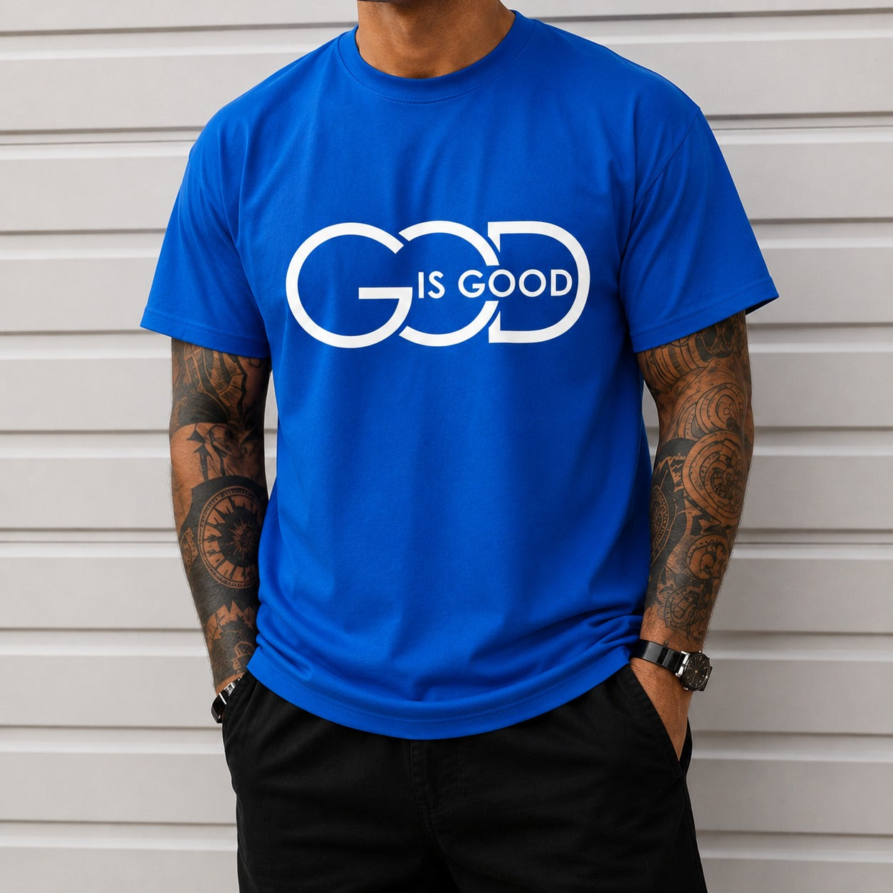 T-Shirt Bishop™ with Front Graphic Print, Relaxed Fit and Crew Neck