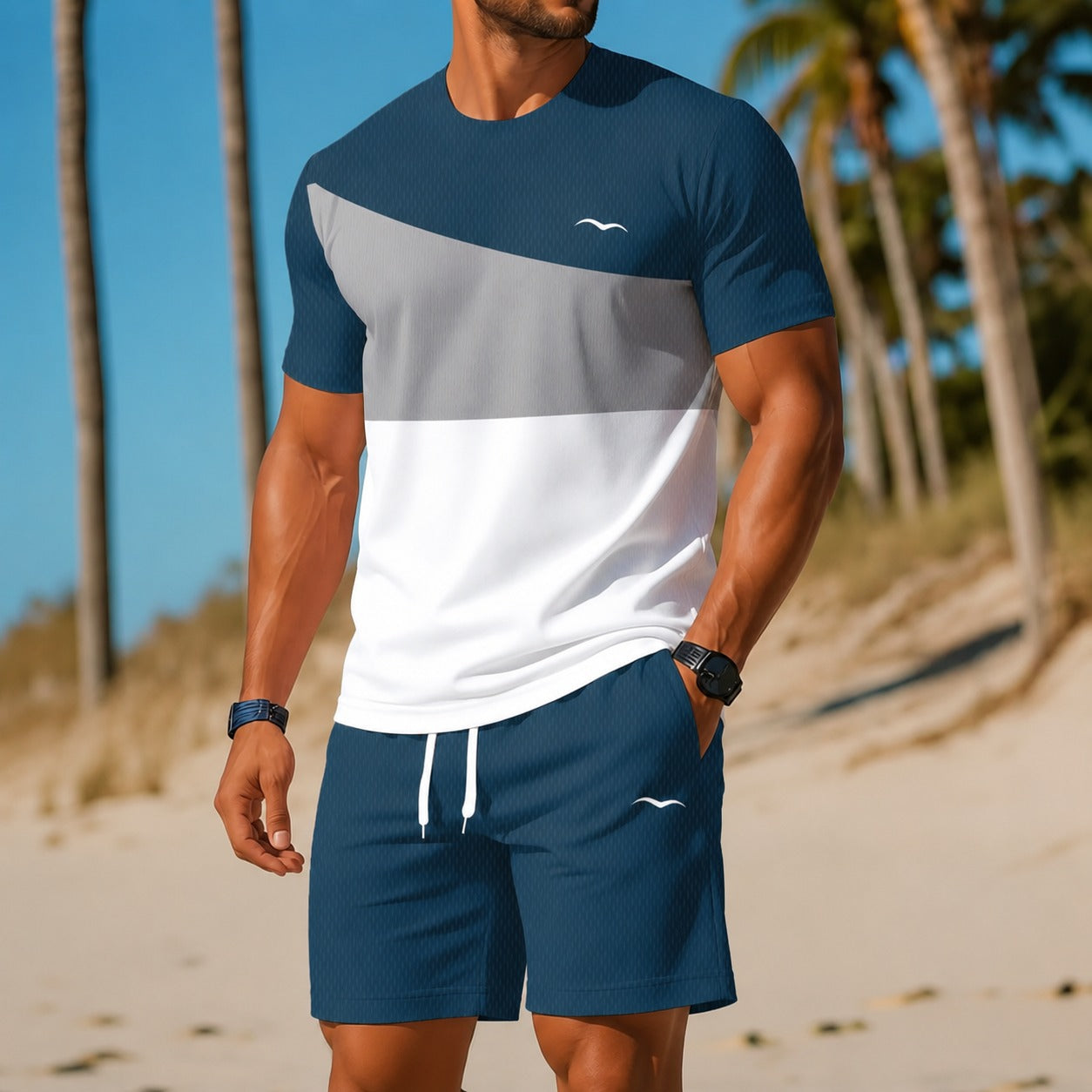 Kael™ Breathable Performance Set With a Sporty Casual Design